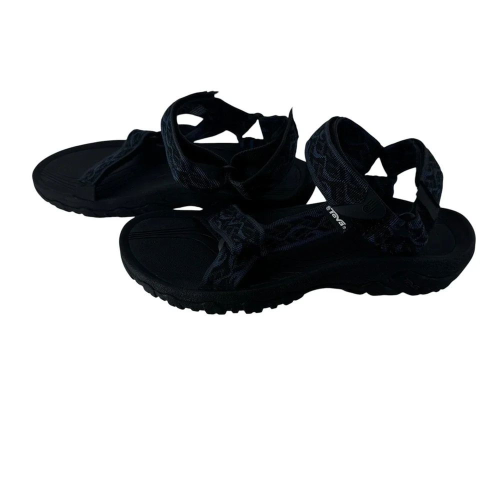 Teva Terra Fi 5 Sport Sandals Mens 7 Wavy Trail Navy Blue Hiking 4156. NWOT